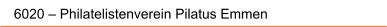 6020 – Philatelistenverein Pilatus Emmen