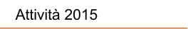 Attività 2015